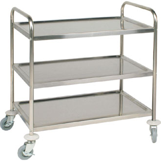 Stainless Steel Trolley - Buy Online, Free UK Delivery